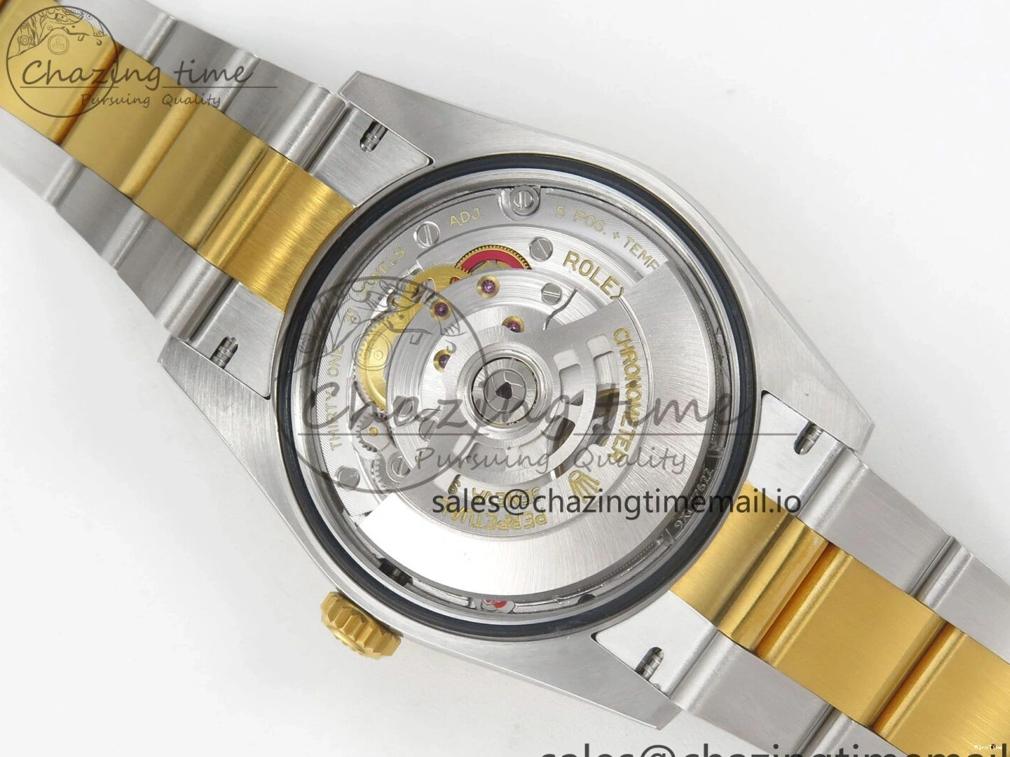MiroTime 0510 Unisex DateJust 36 SS YG ARF 1:1 Best Edition 904L Steel YG Leaf Dial on Oyster Bracelet SH 92